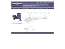 Tablet Screenshot of designalternatives.com